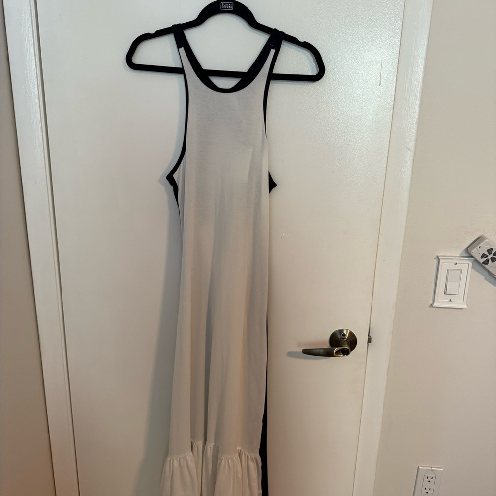 Anthropologie Daily Practice Colorblock Racer Midi dress - Picture 4 of 5